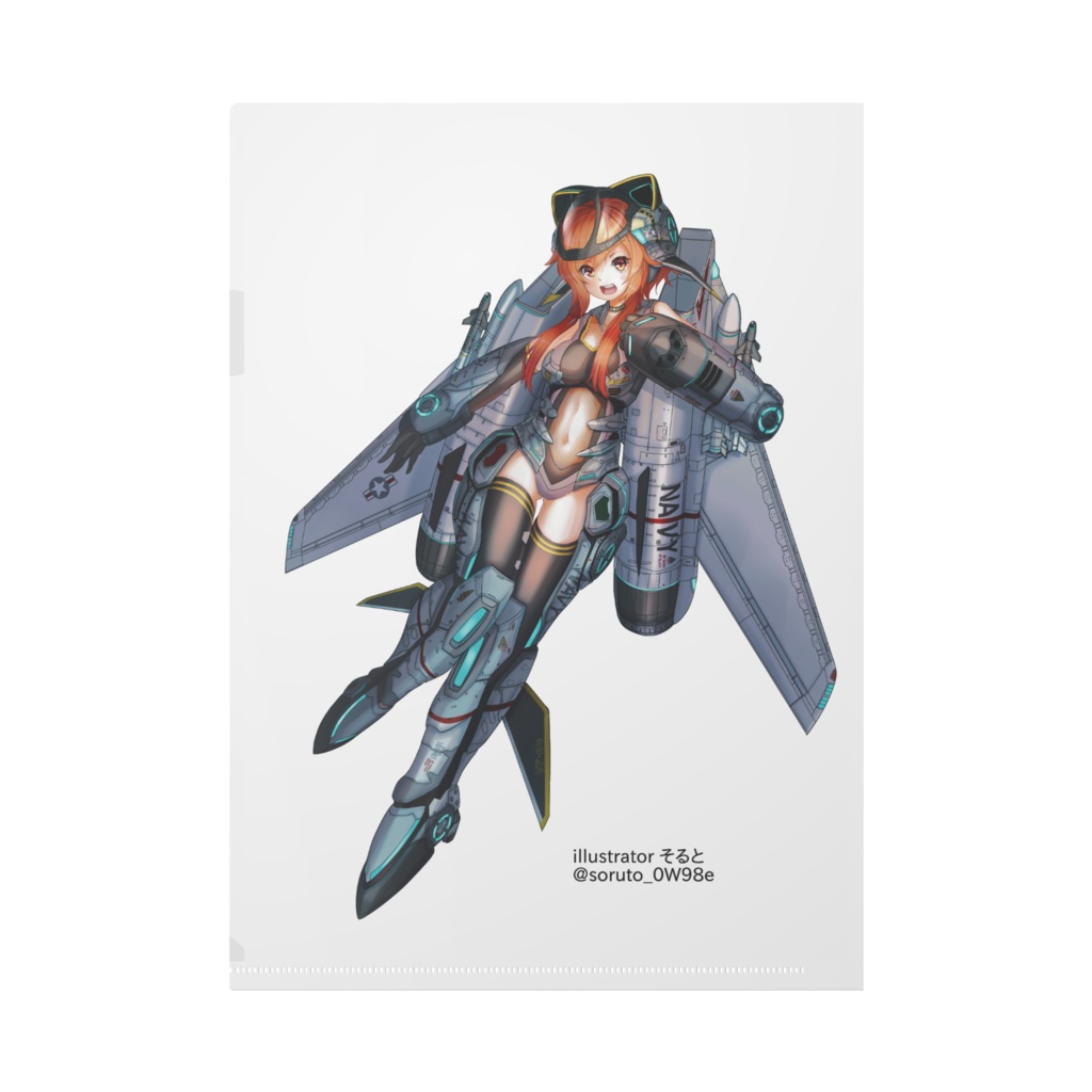 スカイドミニオン アイリス&キャンディスクリアファイル(オリジナル)