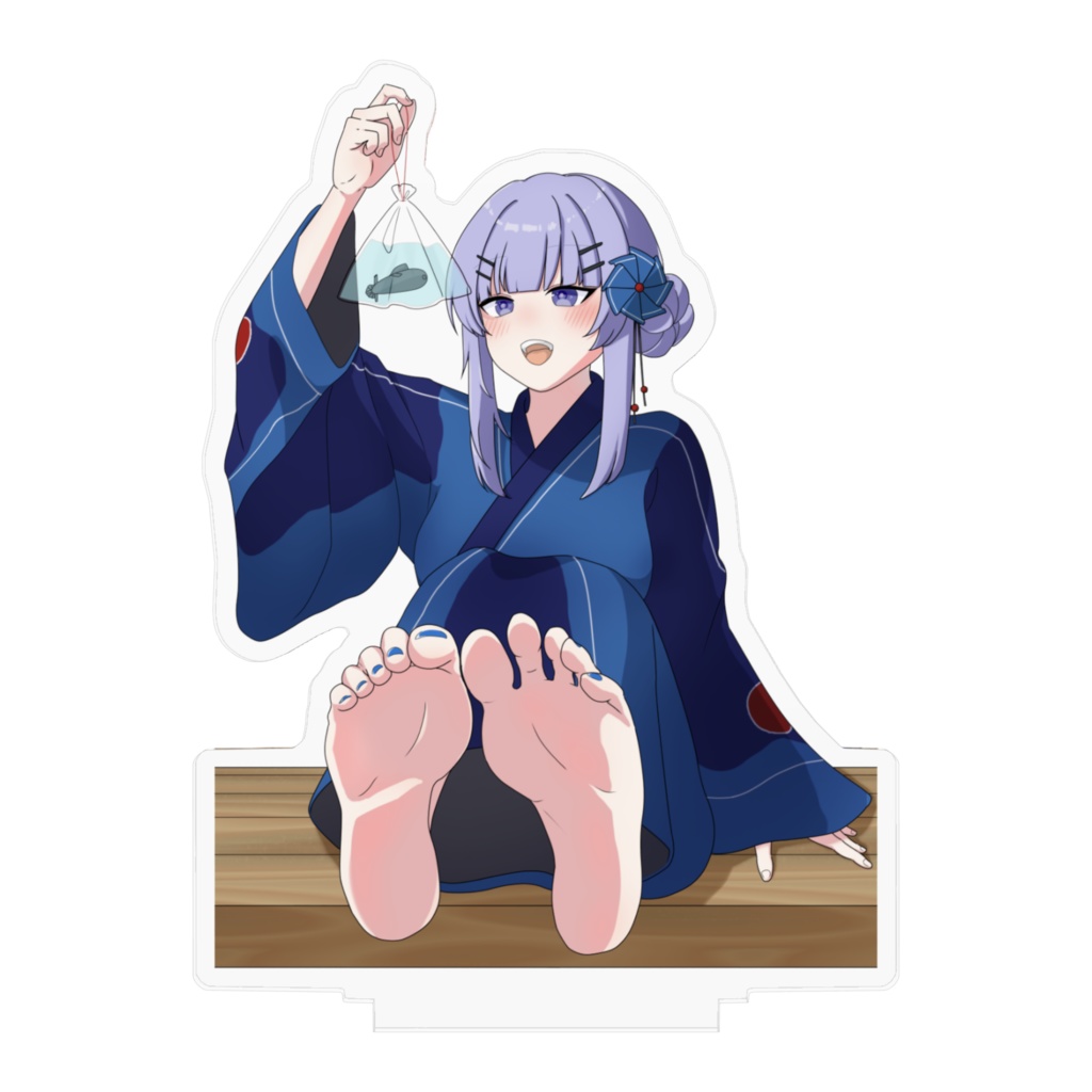 青羽零 浴衣Ver アクリルスタンド (オリジナル)