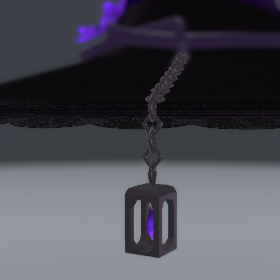 菫の花魔女の帽子【PhysBones対応】