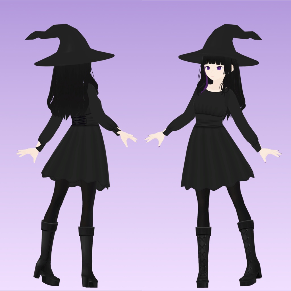 【無料】Calla(カラー)【VRChat想定・VRM】