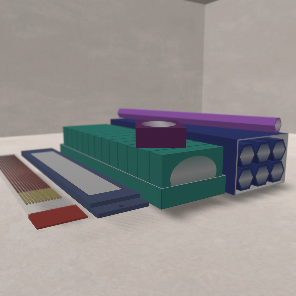 お香セット【VRChat想定・ギミック】