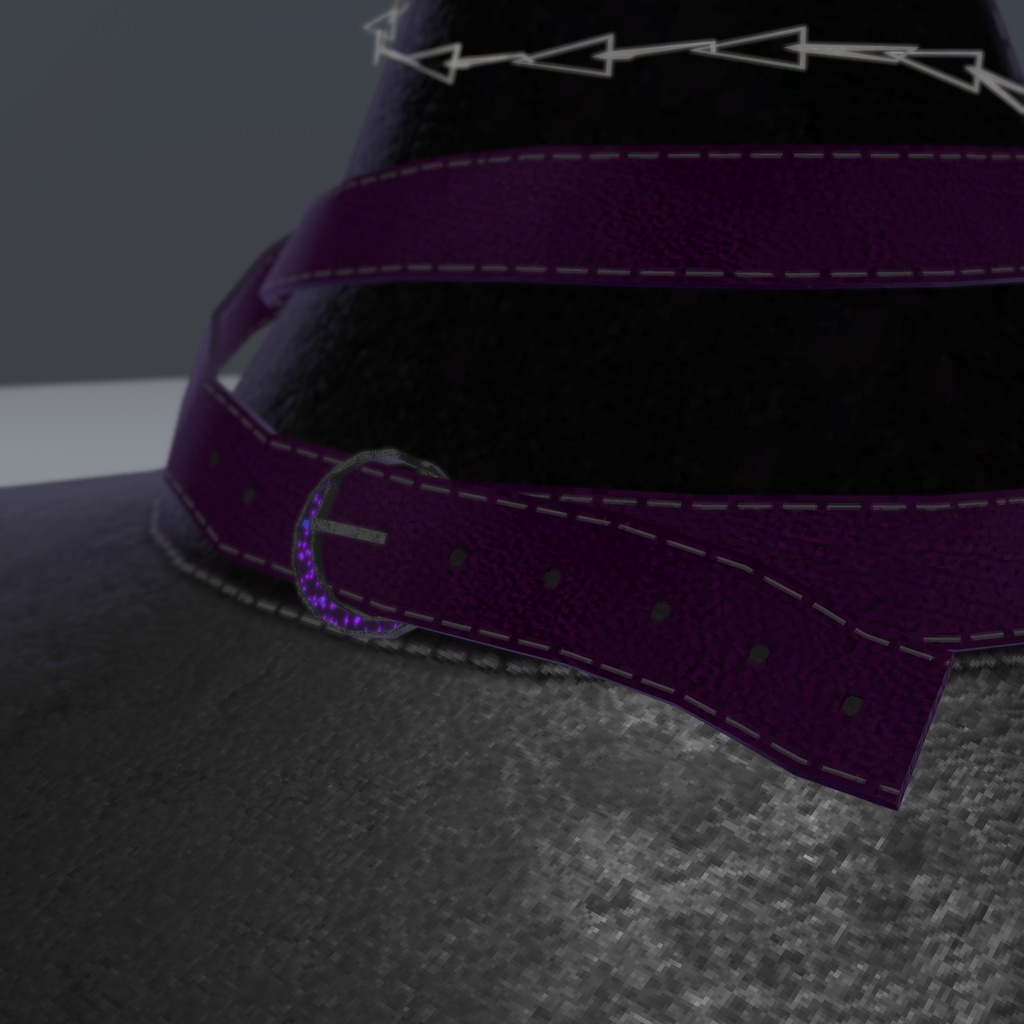 シラーの花魔女の帽子【VRChat想定】