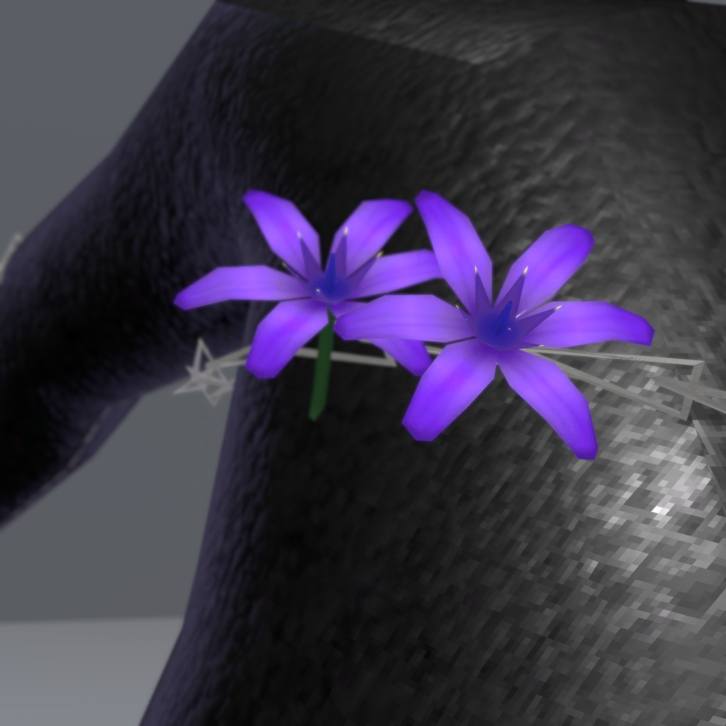 シラーの花魔女の帽子【VRChat想定】