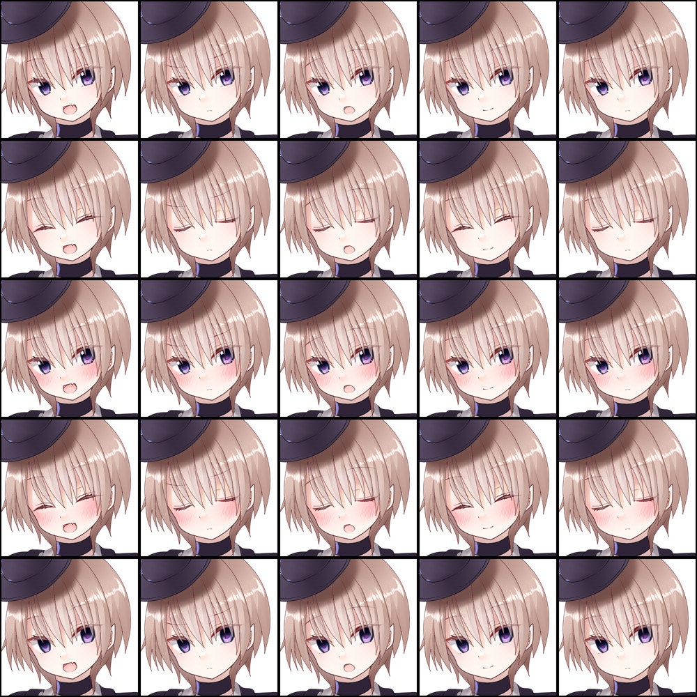 【立ち絵素材】黒ゴシック少年