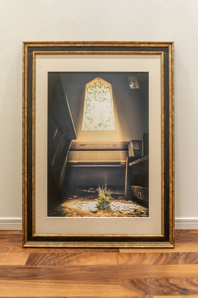 額装写真 聖なる光