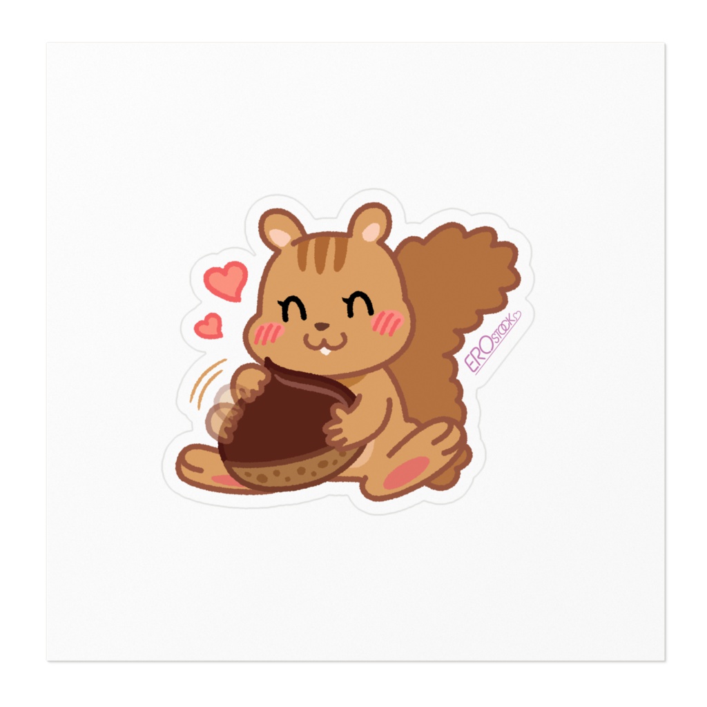 くりとりす ステッカー