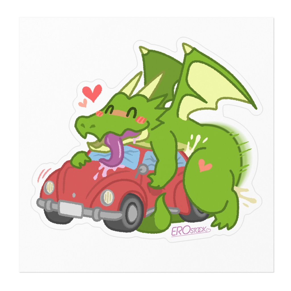 ドラゴンカーセックス ステッカー