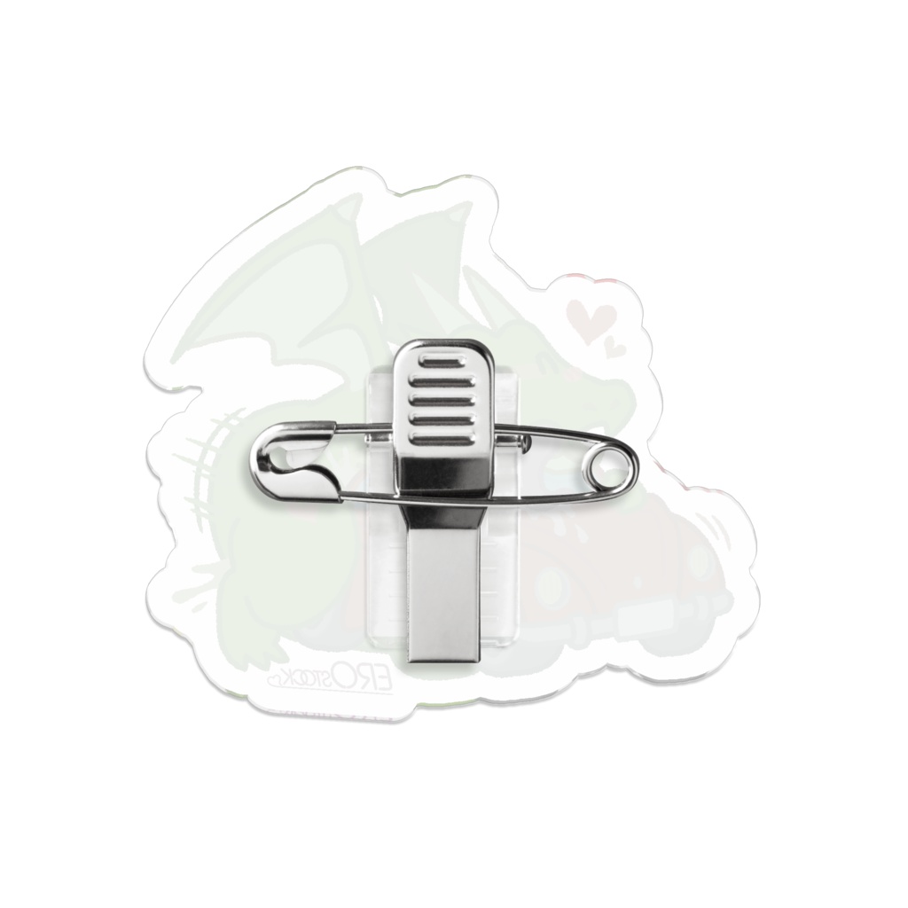 ドラゴンカーセックス アクリルバッジ