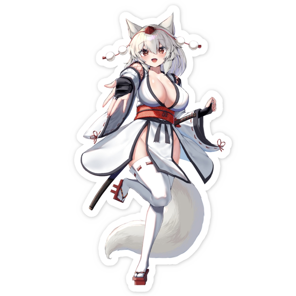 椛ちゃんのステッカー