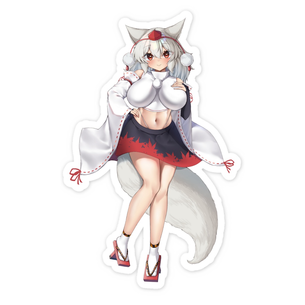椛ちゃんのステッカー