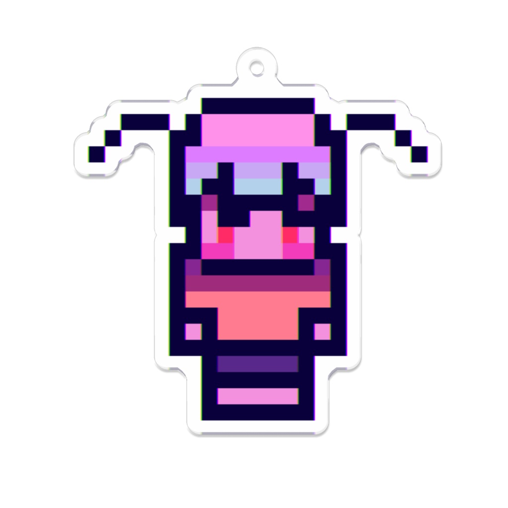 【モノクロ正誤】瀬川りんか アクリルキーホルダー