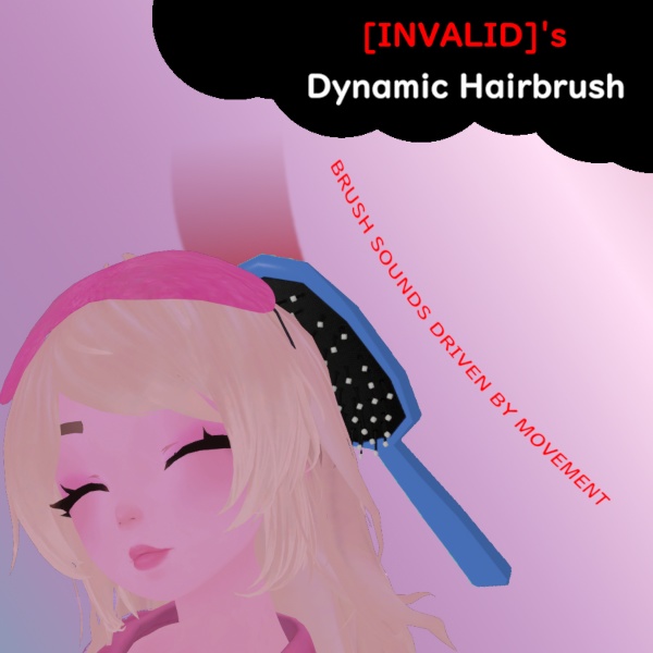 Dynamic Hairbrush for VRChat Avatars