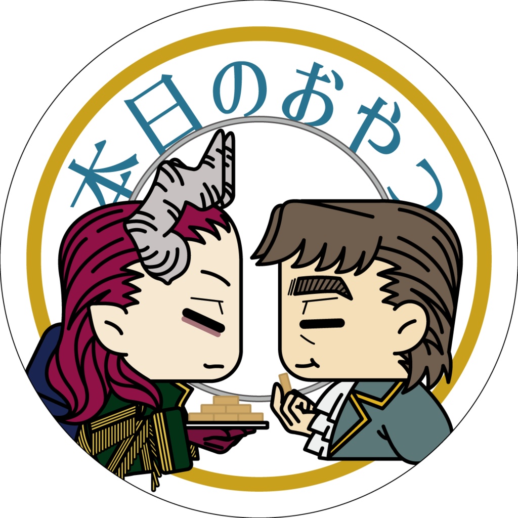 スタンド付き缶バッジ