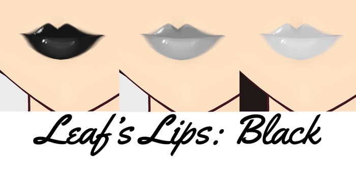 Leaf's Lips: Black & White Collection