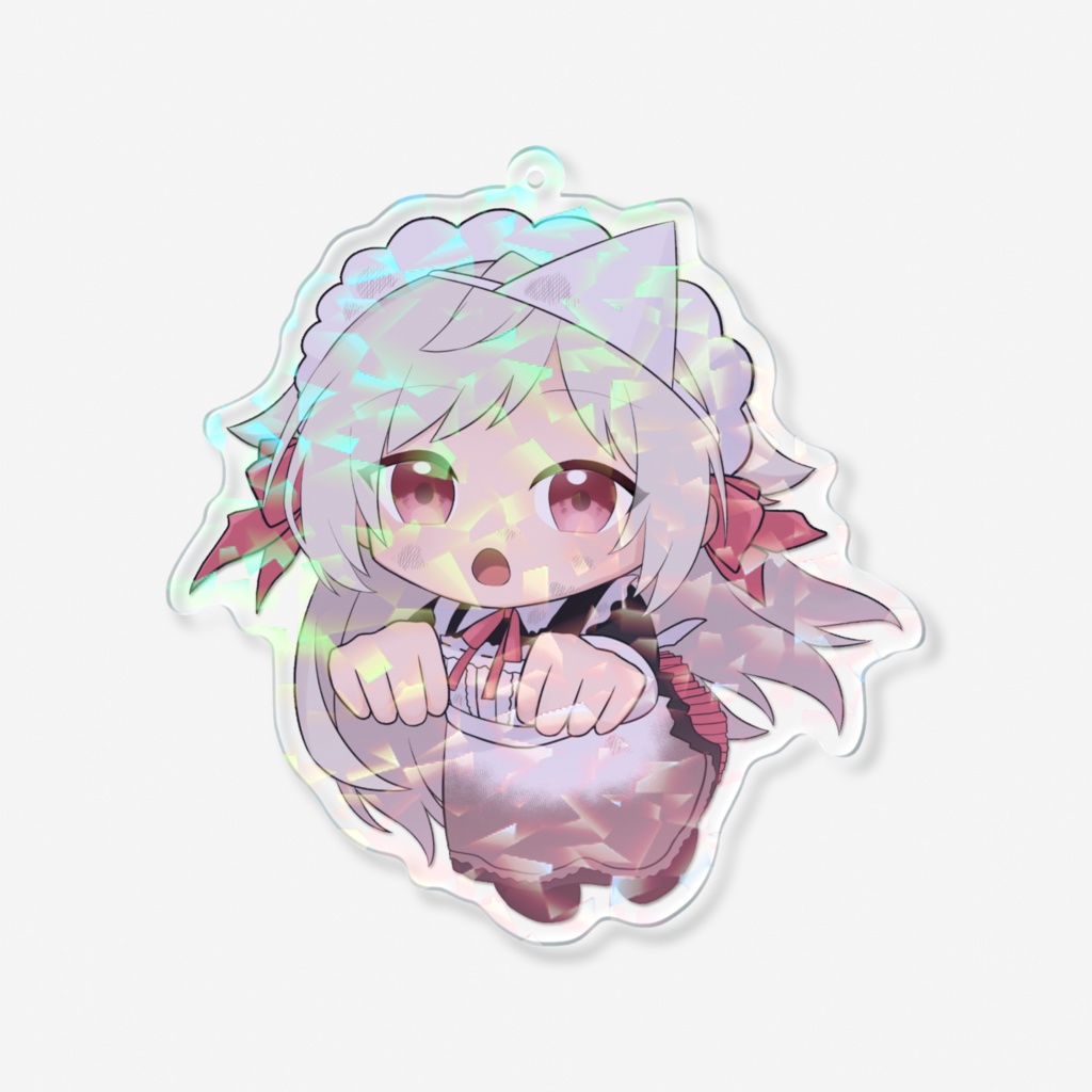 ○○したメイドの幽霊アクリルキーホルダー