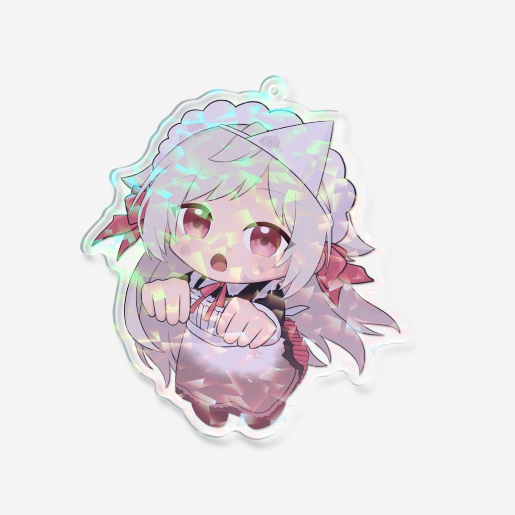 ○○したメイドの幽霊アクリルキーホルダー