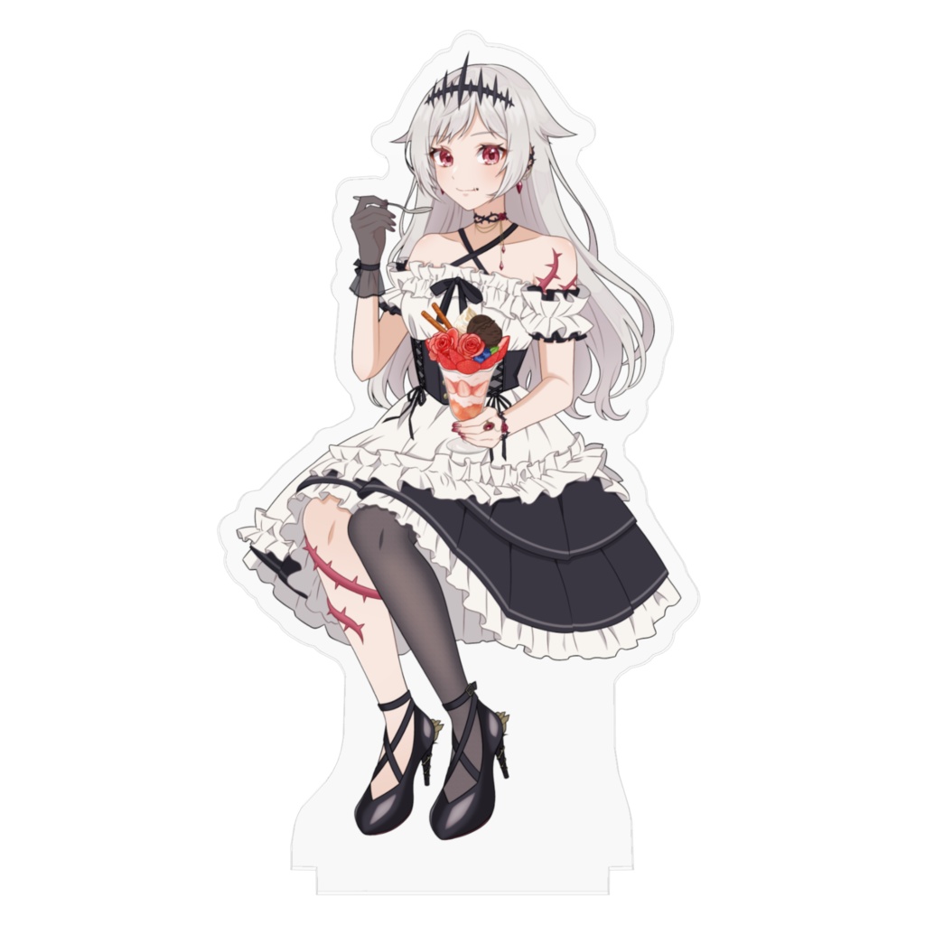 くまちゃんがFA書いてくれたから買いとってアクリルスタンドにしました。