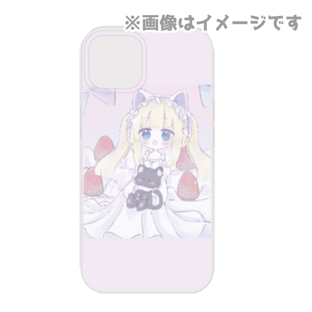 るちなBIRTHDAYスマホケース②甘目もな先生イラストスマホケース