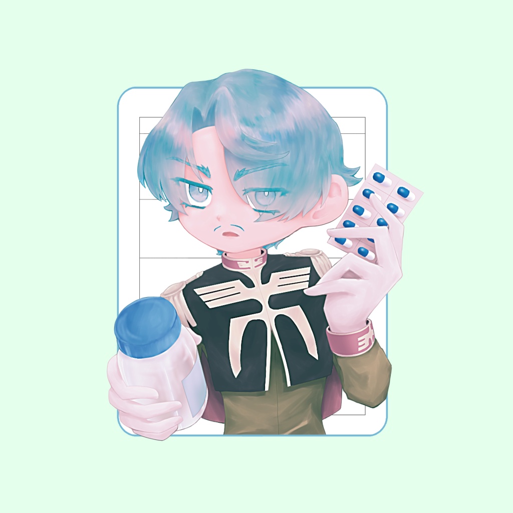 服薬リマインド大尉アクスタ