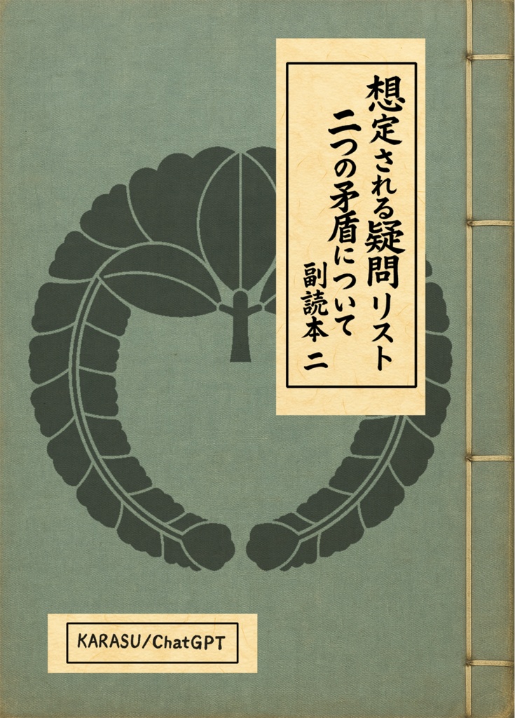 2つの矛盾について・月の鐘の音 お持ち帰りセット