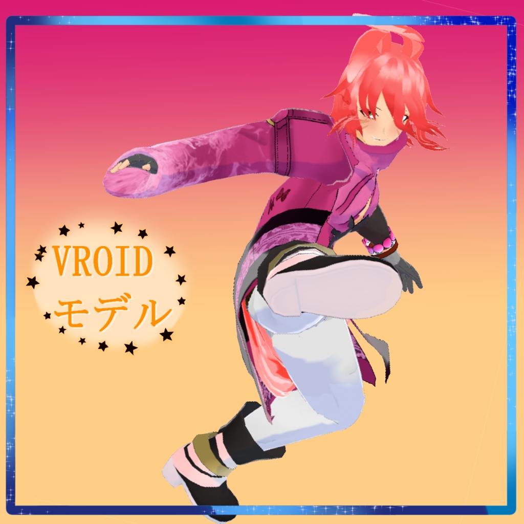 【VROID 3D モデル】ゲートブンクレスト(Gate Buncrest)