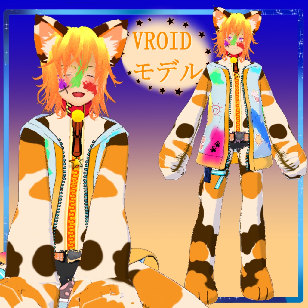 【VROID 3D モデル】かリゴ (Caligo)