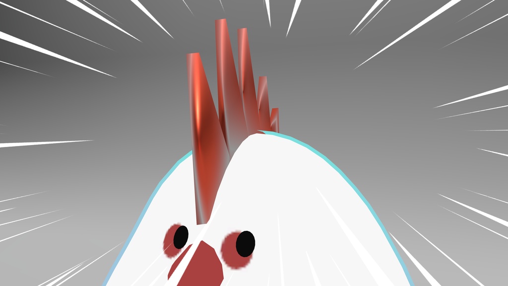 メタルトリトサカ【Bird/鳥対応】