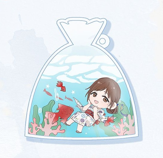 新田美波 ゼリーストラップ /*金魚すくい*/