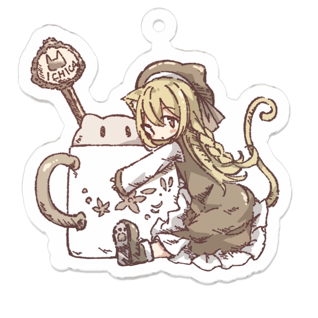ICHICAFEグッズ ねこみみ少女 マグカップ