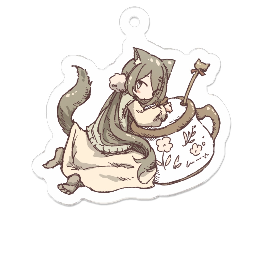 ICHICAFEグッズ ねこみみ少女 シュガーポット