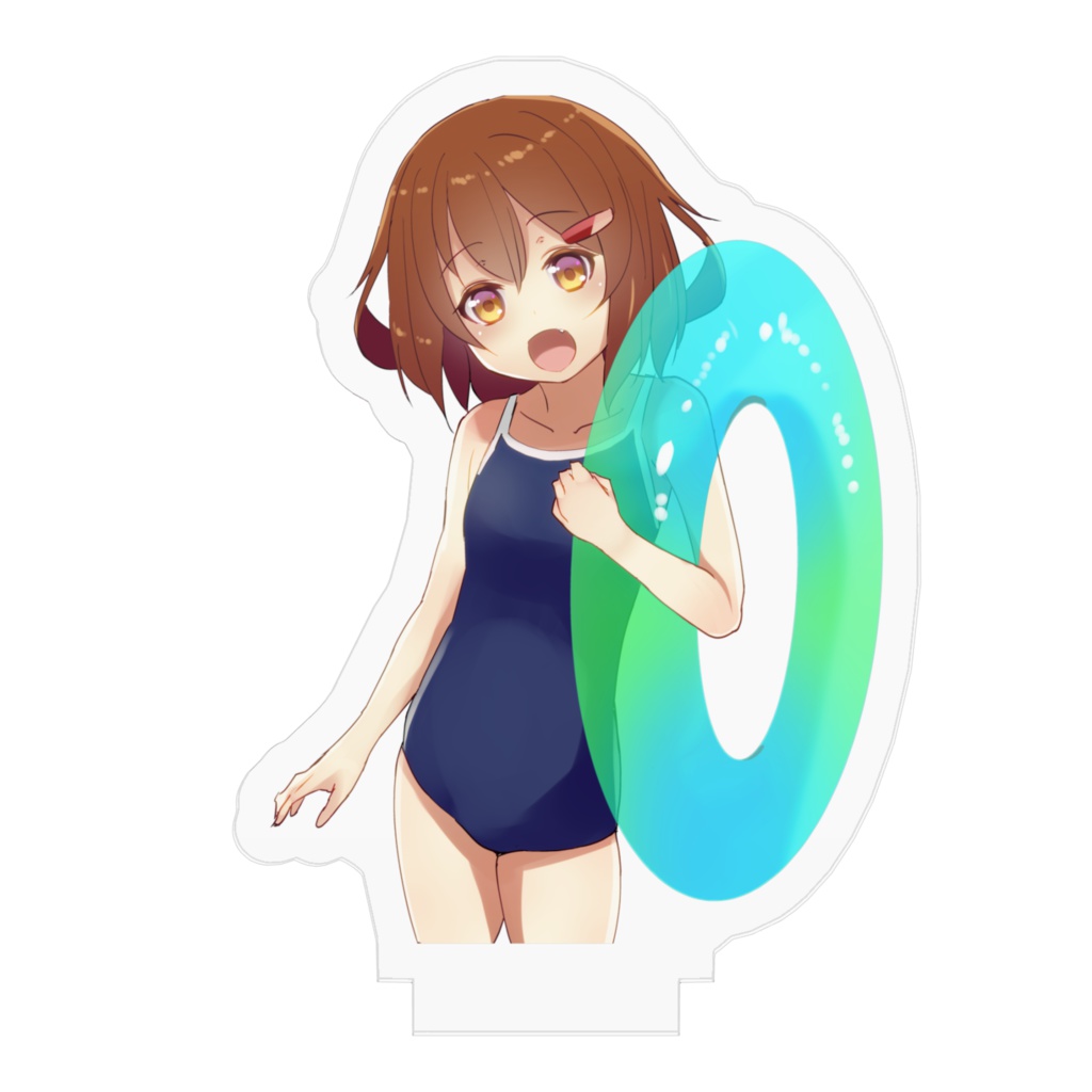 雷ちゃんと海へ!