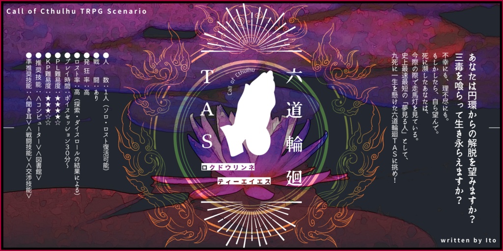 【CoCシナリオ集】地獄変