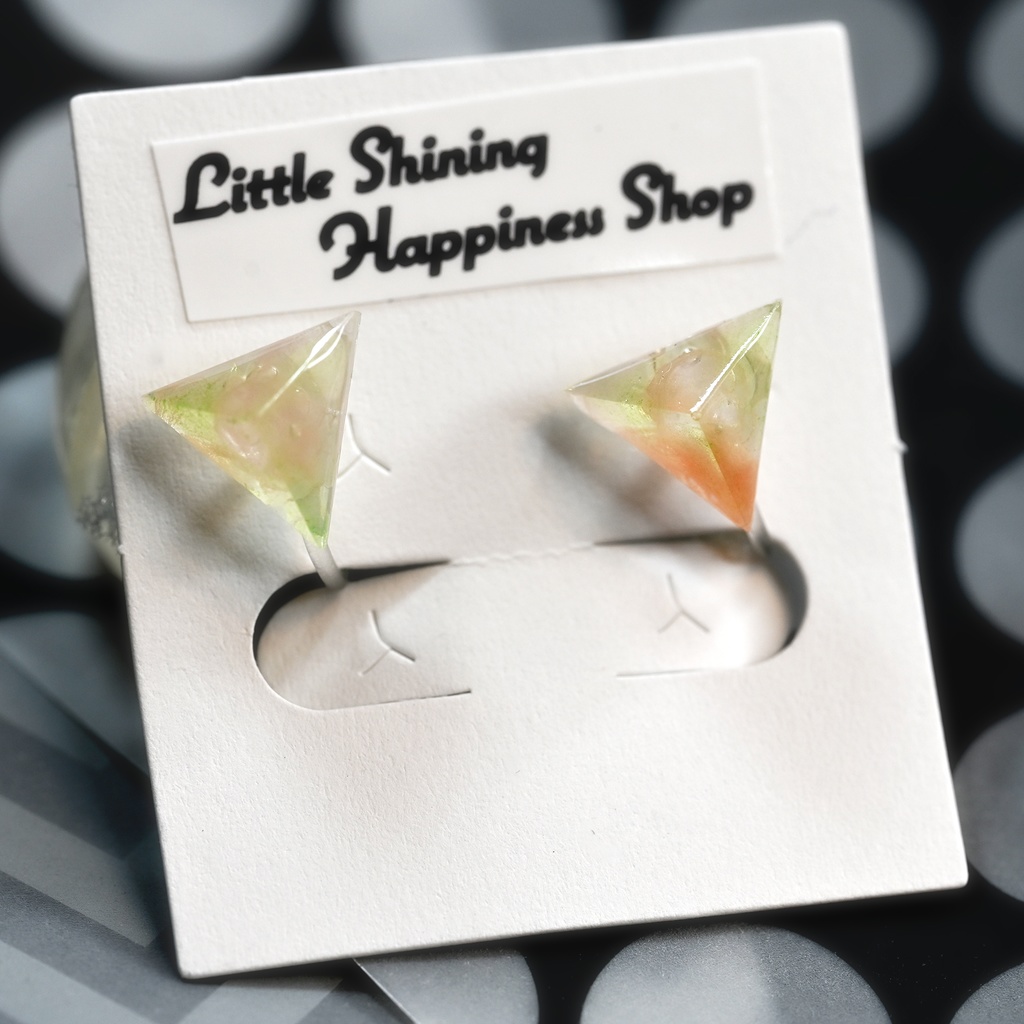 シリコンボール入り ノンホールピアス