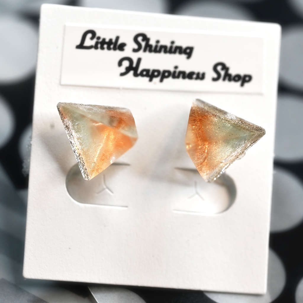 ラメ1 ノンホールピアス