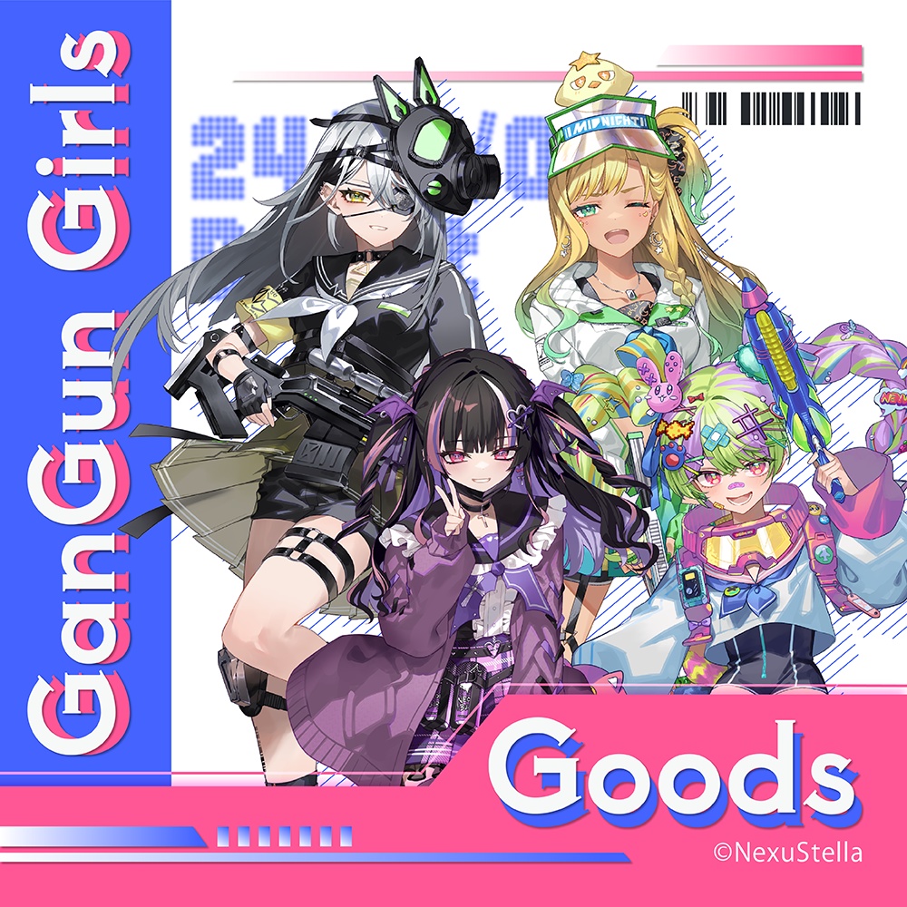 GanGun Girls 恒常グッズ - NexuStella公式BOOTH - BOOTH