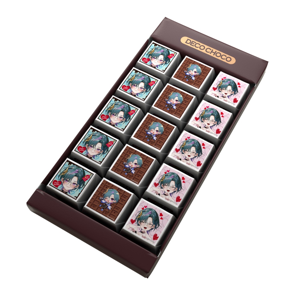 青門天雀 DECOチョコ