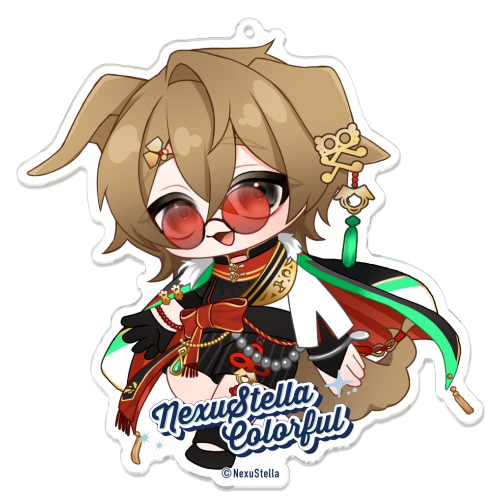 【NexuStella】逢坂らぶら アクリルキーホルダー 100mm×100mm