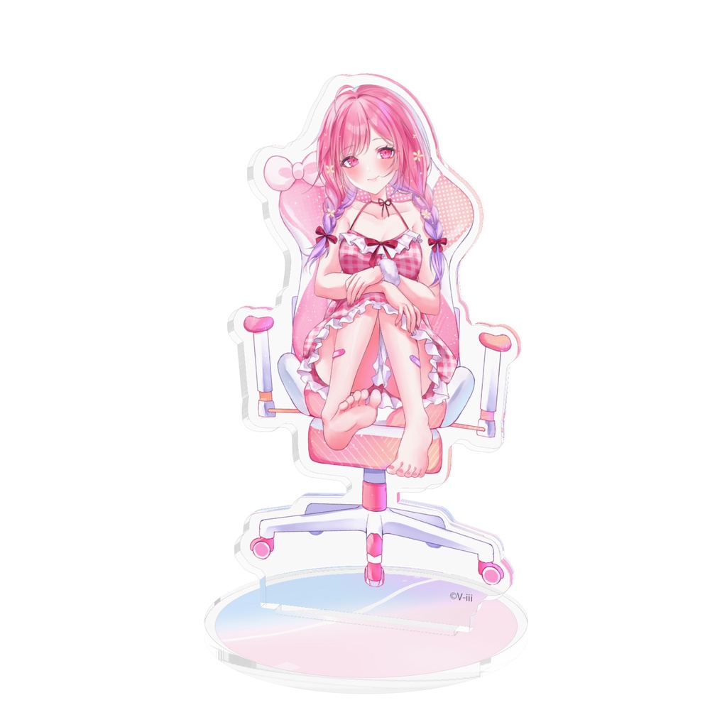 【V-iii】桃花スイ アクリルフィギュア 100×100mm
