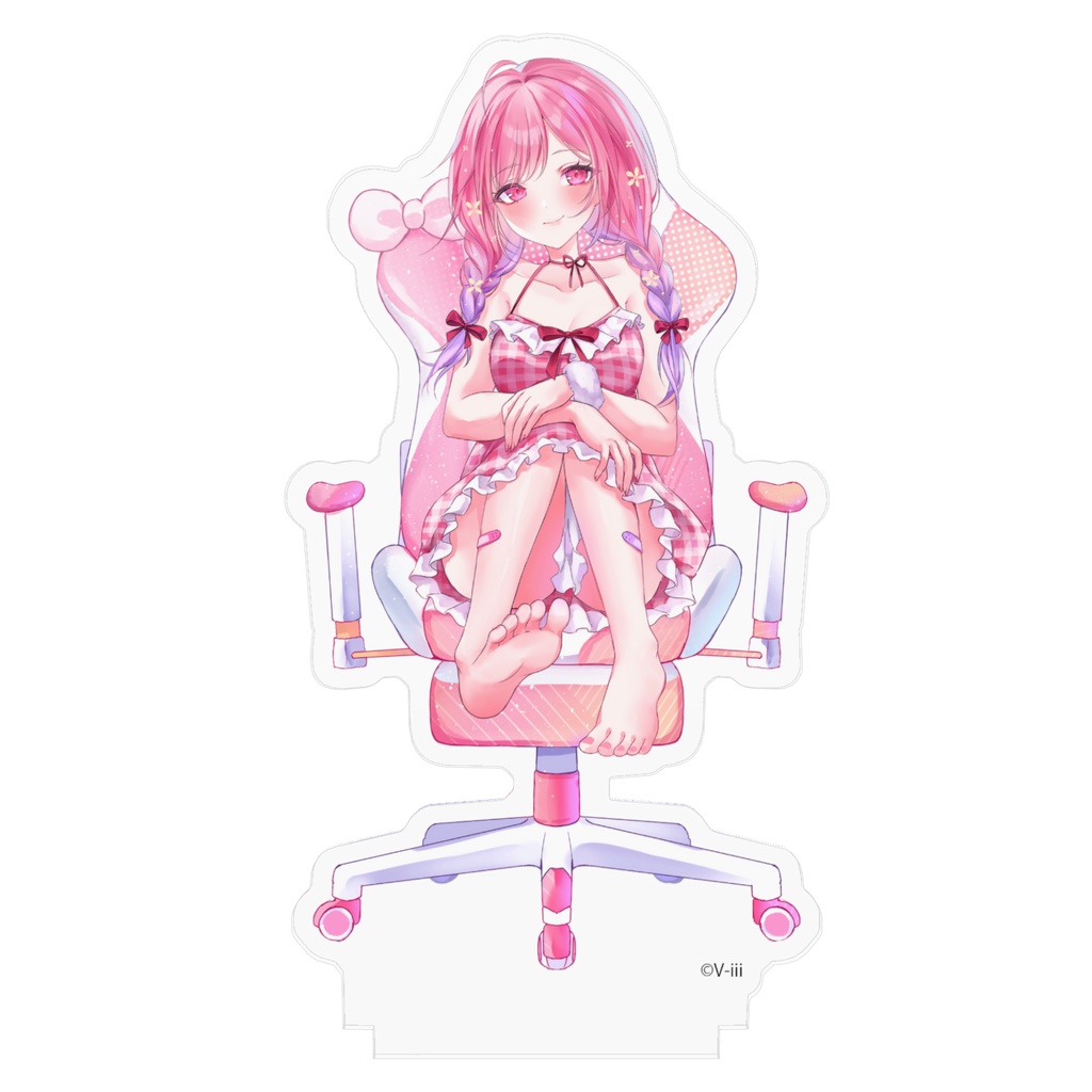 【V-iii】桃花スイ アクリルフィギュア 100×100mm