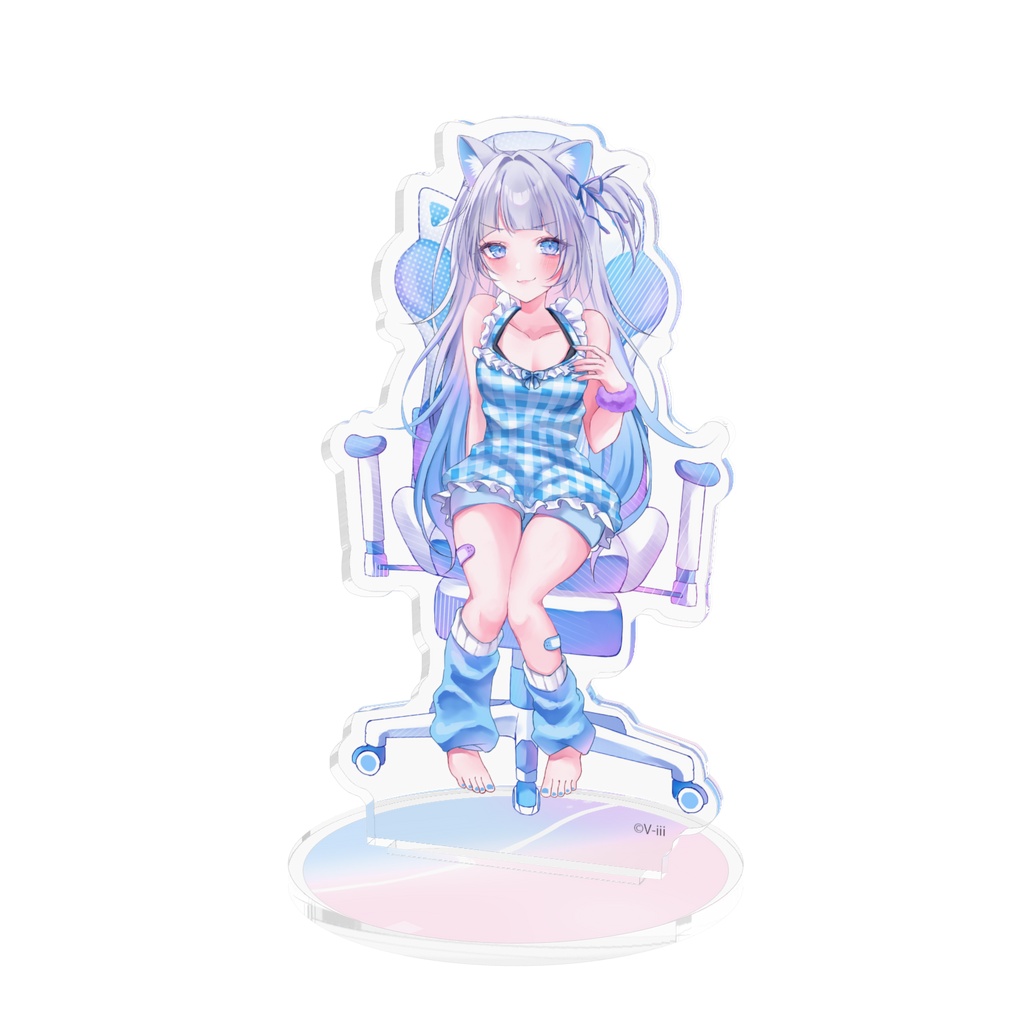 【V-iii】白咲スノー アクリルフィギュア 100mm×100mm