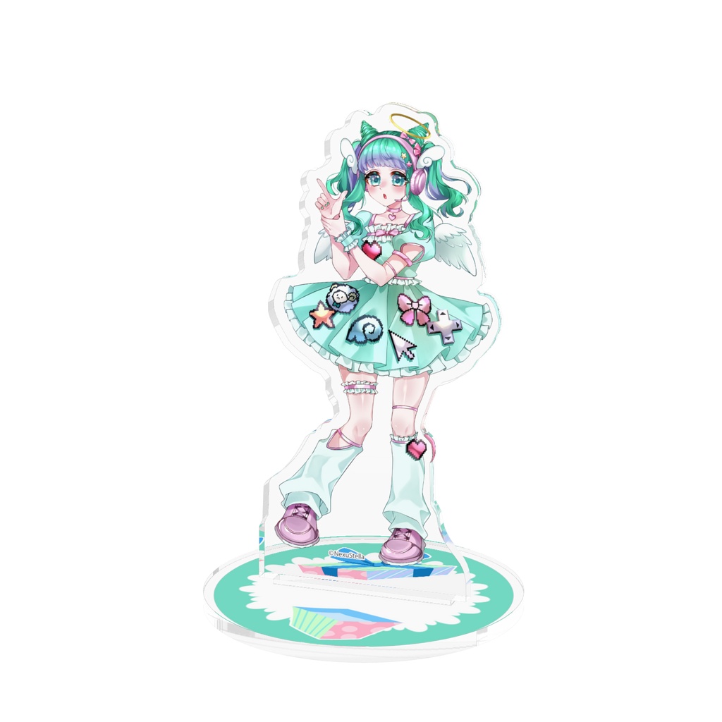 【NexuStella Colorful】羽星のあ アクリルフィギュア 100mm×100mm