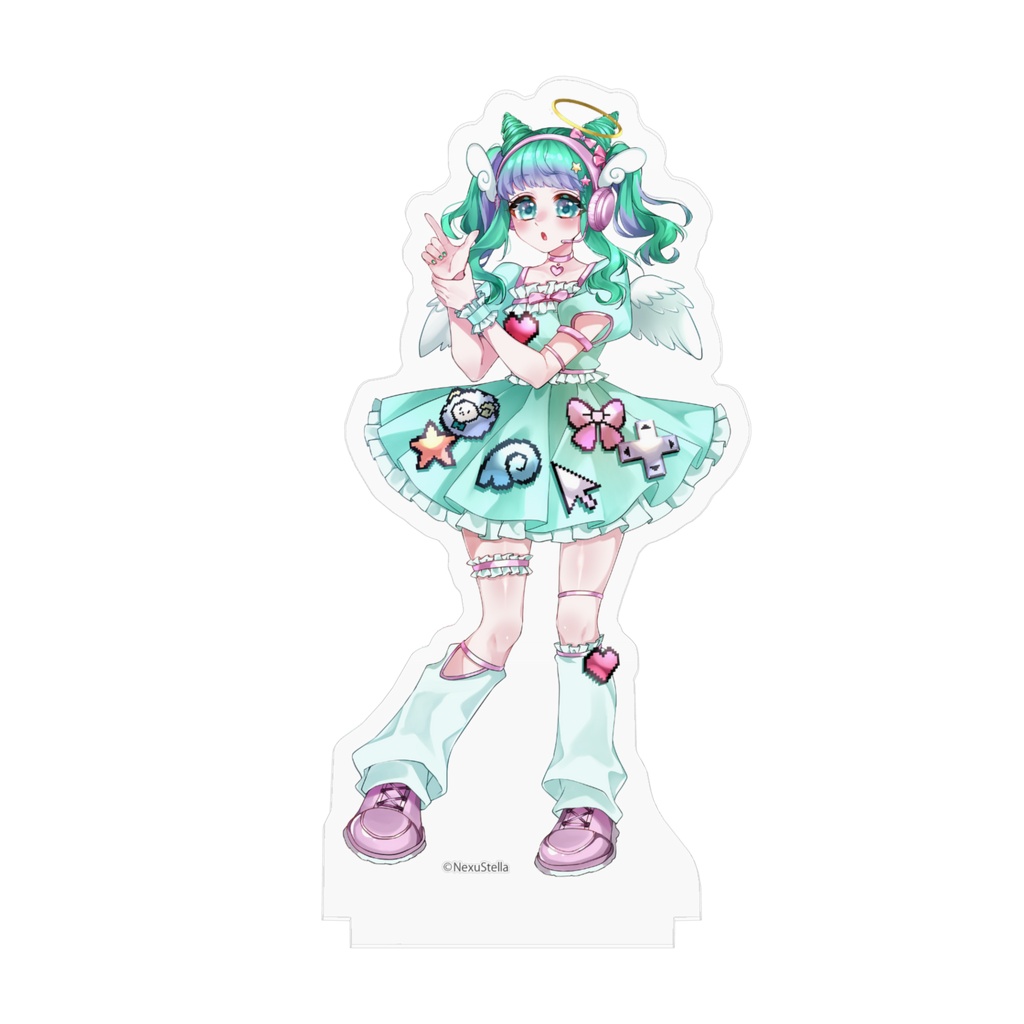 【NexuStella Colorful】羽星のあ アクリルフィギュア 100mm×100mm