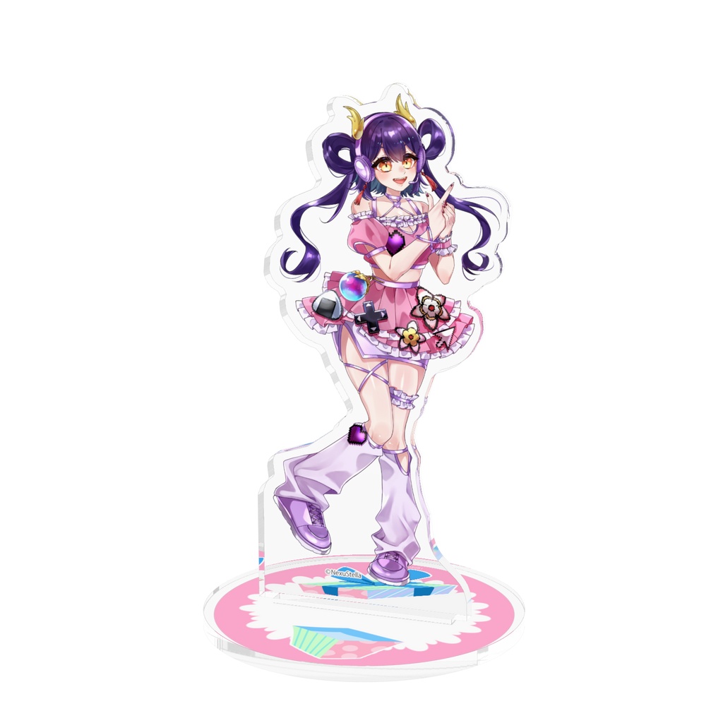 【NexuStella Colorful】龍ヶ崎ひなた アクリルフィギュア 100mm×100mm