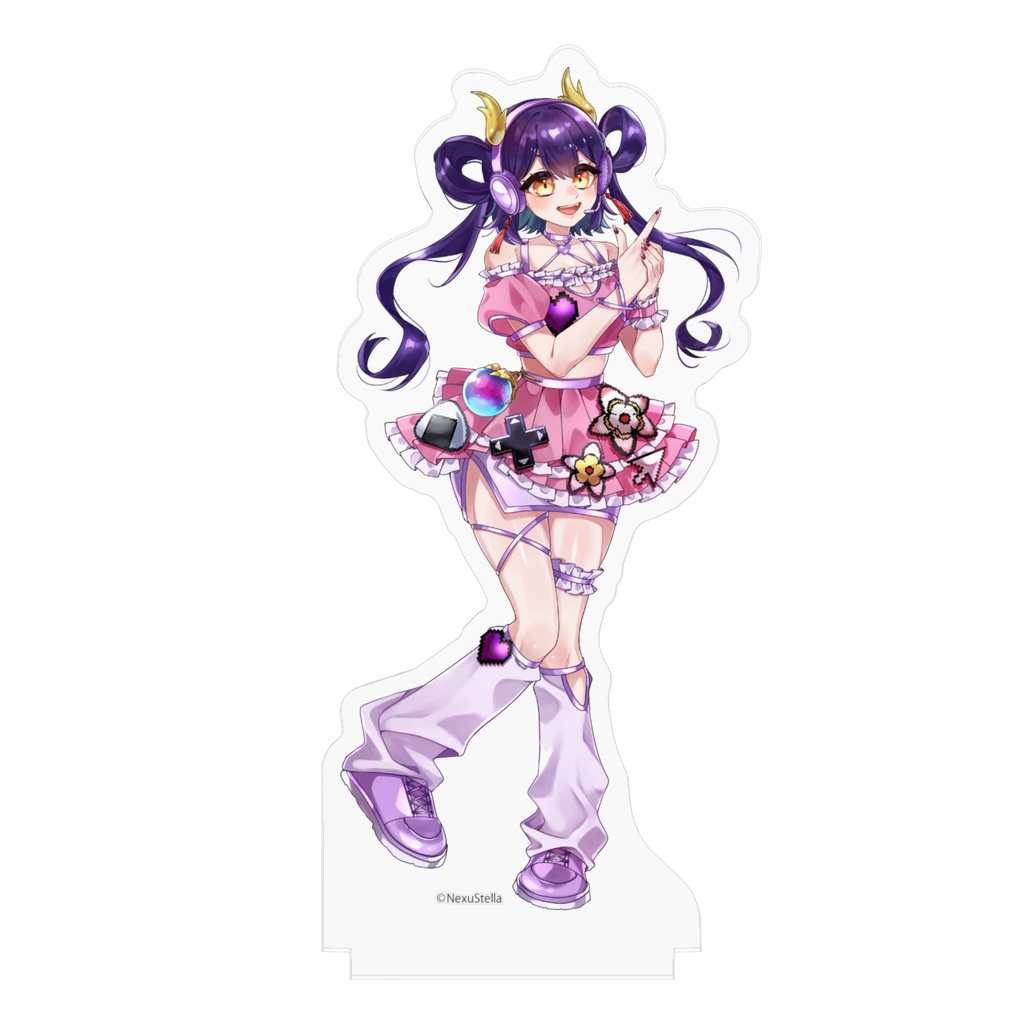 【NexuStella Colorful】龍ヶ崎ひなた アクリルフィギュア 100mm×100mm