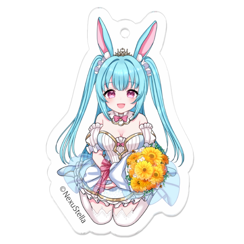 結月さみぃ アクリルキーホルダー 50×50mm2