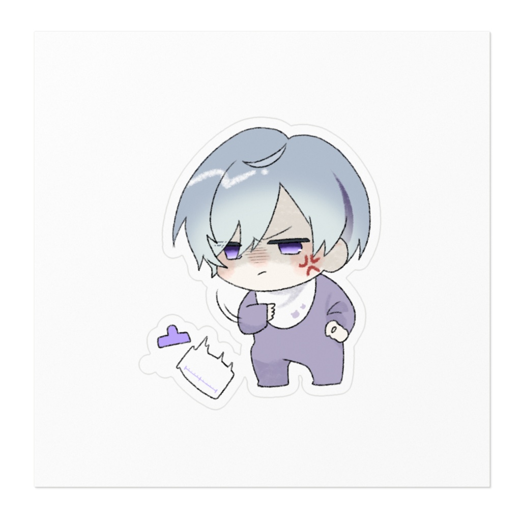 ばぶたそさん。ステッカー