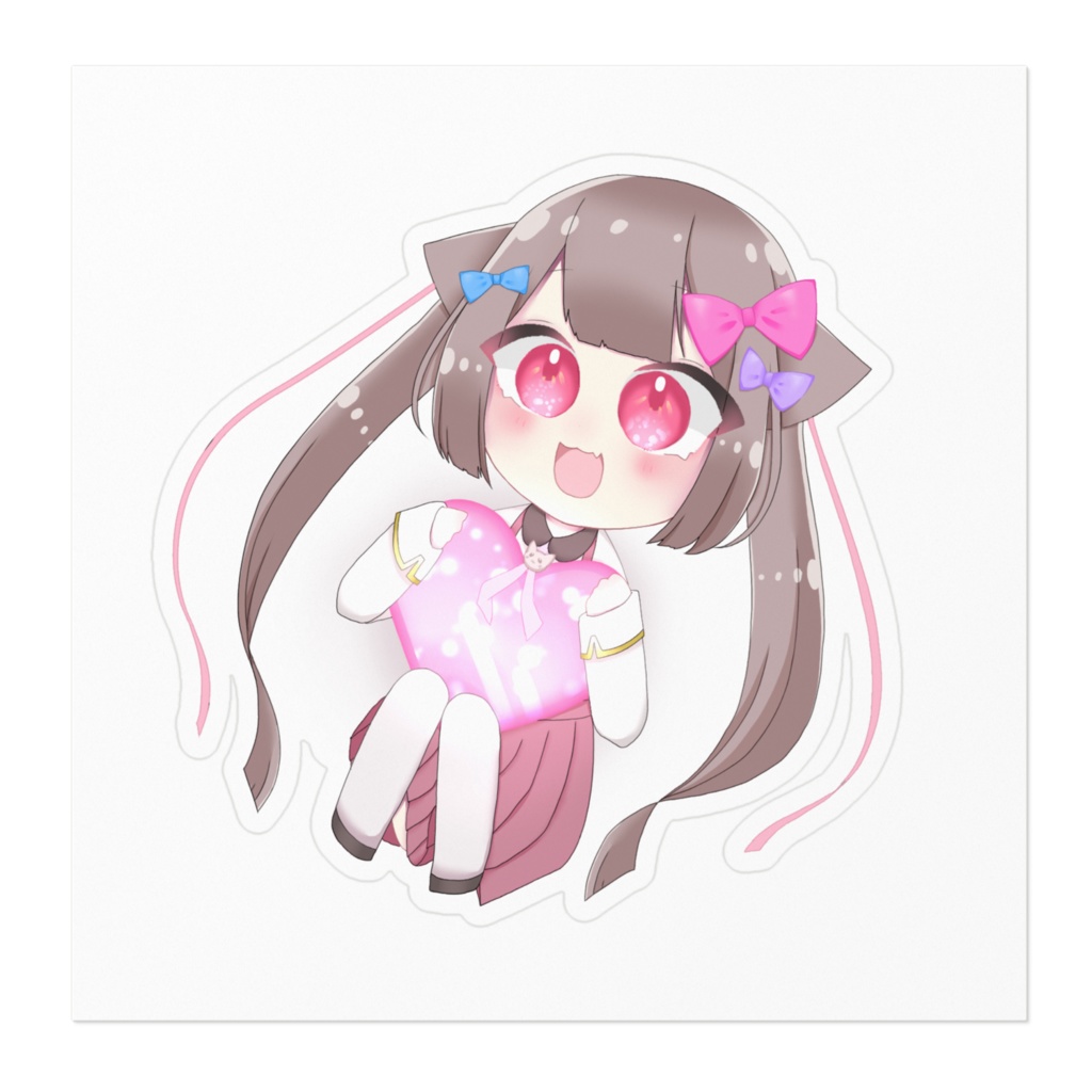 胡猫ちゃん ステッカー