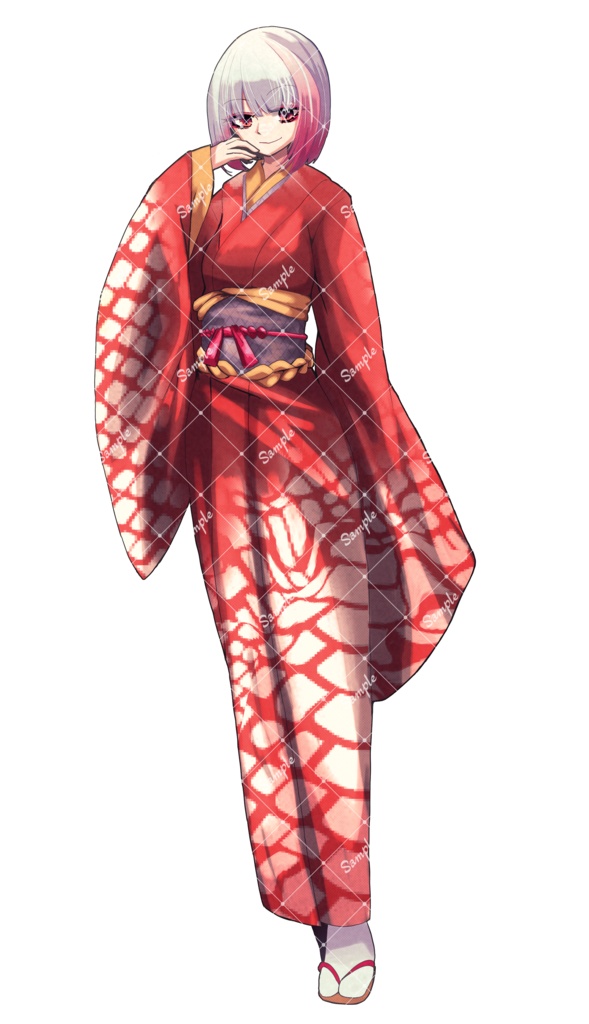 立ち絵素材 蛇女 通常版/怪異版 差分10枚以上