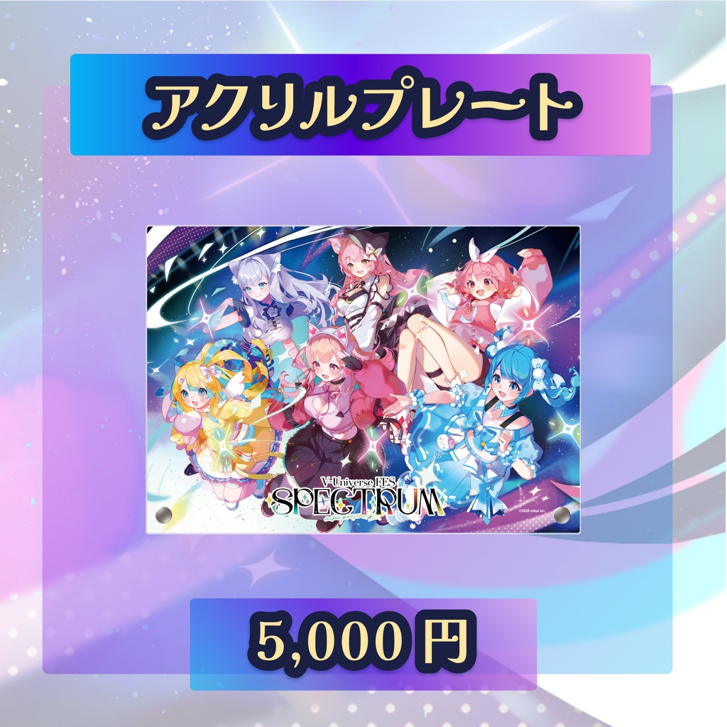 V-Universe FES 「SPECTRUM」オフィシャルライブグッズ