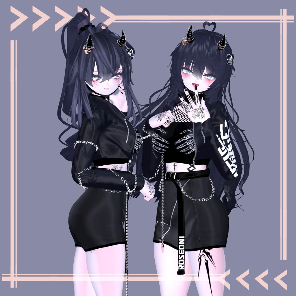 Leather wear for maya/rindo/kikyo/leefa_C06